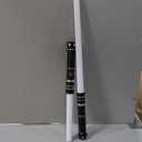 Beyondtrade Lightsabers Toy, 12 Colors Doubled-Blade Dueling Swords 2 in 1 Light Sabers with FX Sound for Kids Birthday Gift Halloween Cosplay Christmas Party Movie Fans Toys (Black)