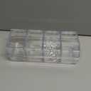 XJMWXHFC Clear Seasoning Box, 4 Pieces Seasoning Rack Spice Pots, Storage Container Condiment Jars Acrylic Seasoning Box with Covers and Spoons for Spice, Sugar, Salt, Sugar, Cardamon, Cinnamon