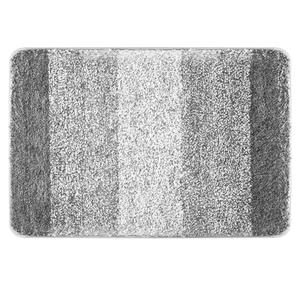 Happybuy 36"x24" Bathroom Rugs - Super Absorbent and Soft Microfiber Bath Mat with Non-Slip TPE Backing. Machine Washable and Quick Dry. Ideal for Bathroom, Tub and Shower Floor