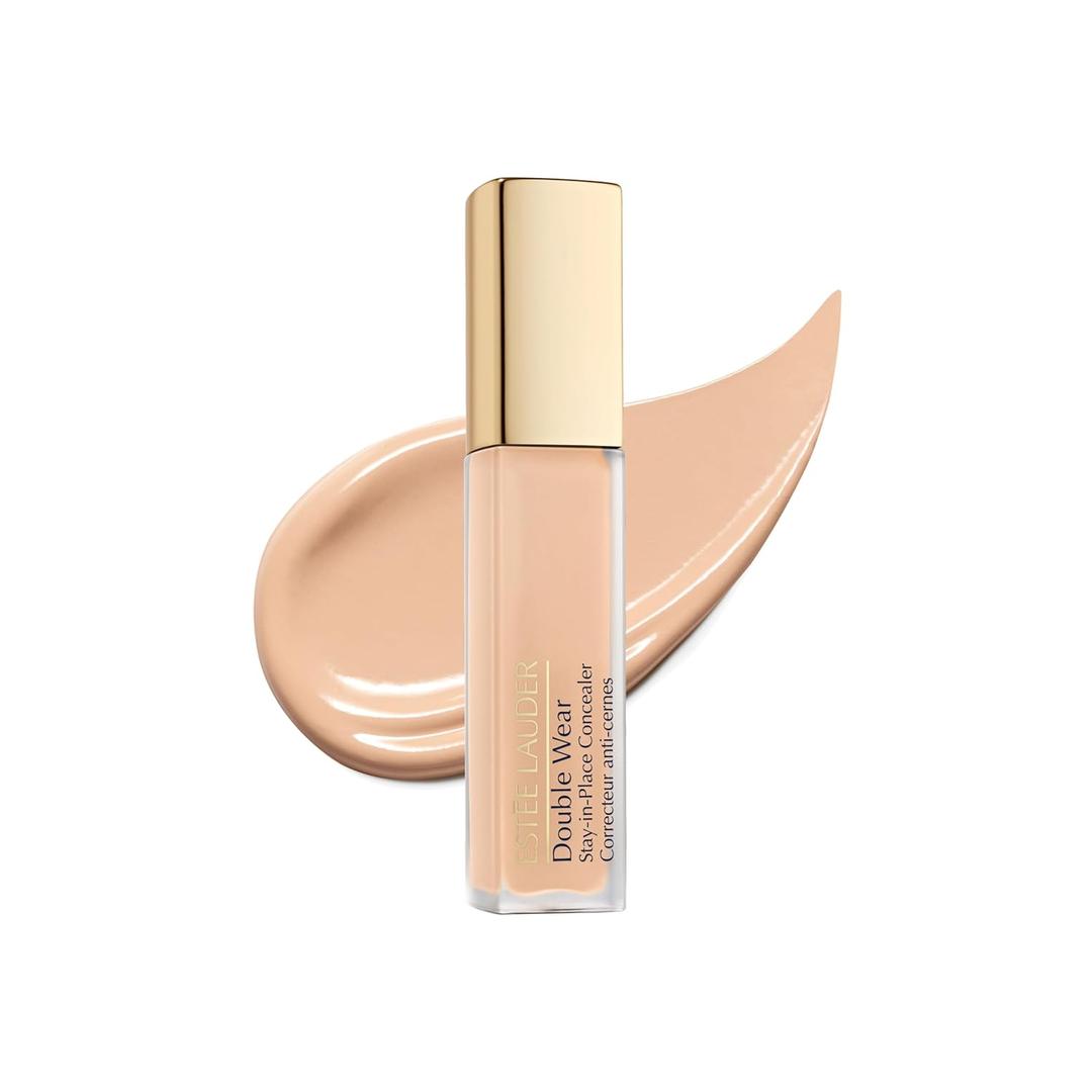 Este Lauder Double Wear Stay-in-Place Flawless 24-Hour Concealer | Longwear | Soft Matte Finish, Medium-to-Full Coverage | Hydrating, 0.4 Fl Oz (2W - Light medium with warm undertones)