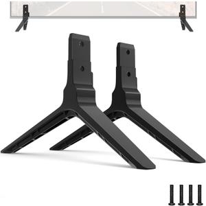 TV Stand Legs Only for Vizio TV Stand Legs M43-C1, Not for Other TV Models, Only for Vizio TV Replacement Stand We Listed wr Screws Set and Instructions, No Drilling Required