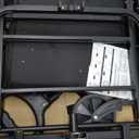 Collapsible Wagon 220 lbs, Heavy Duty Wagon Carts Foldable, Portable Wagons for Groceries, Beach Cart with All-Terrain Wheels & Drink Holders, Utility Wagon for Shopping, Sports, Camping, Black