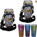 Cruise Ship Essentials Cup Sling Cruise Essentials 2026. Caribbean Cruise Must Haves. Cruise Ship Essentials 2026, Caribbean Royal, Caribbean cruise essentials 2026 (2-Pack) (Vacay - White)