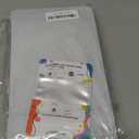 FireKylin 100 Pack Smell Proof Bags 6.3" x 9.4", Resealable Bags with Matte Window, Foil Pouch Stand Up Sealable Bags for PackagingWhite