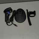 NETUM 2D Barcode Scanner with Stand USB 2.0 Wired QR Code Imager Automatic Barcode Reader Handhold Scanner Gun with USB Cable for Laptops, Computers, Cashier, POS