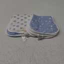 Organic Burp Cloths Baby Boy & Girl - 5-Pack Super Absorbent Cotton Burping Cloths for Babies, Soft & Plush Newborn Spit Up Rags, Infant Towels for Milk Spit Up, Unisex, Large 21" x 10"(Constellation)