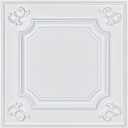Art3d Drop Ceiling Tiles 24x24 in White (12-Pack, 48 Sq.ft), Wainscoting Panels Glue Up 2x2, 12pcs 24"x24"