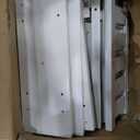 Solid Wood Dog Bed for Medium Breeds, Large Sleeping Area 28.9x37.6x35.4 Inches, Easy Assembly with Screwdriver, Sturdy Pinewood Frame, Minimalist Style Indoor (95.5 x 73.5 x 90 cm & White, White)