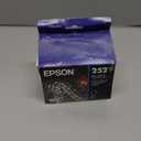 EPSON 252 DURABrite Ultra Ink High Capacity Black Cartridge (T252XL120-S) Works with WorkForce WF-3620, 3640, 7110, 7610, 7620, 7710, 7720, 7210