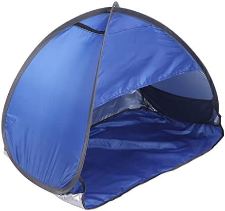 Sleeping Headrest Tent, Mosquitoes Prevention Steel Top Beach Headrest Tent Easy Install Beach Sun Shelter Instant Sun Canopy with Zippered for Hiking Outdoor Picnic Beach Camping