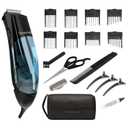 Remington Vacuum Hair Clippers for Men, Mess-Free Haircut & Beard Trimmer Kit with Hair Collection Chamber, Dual Motor Power, 18-Piece Grooming Set