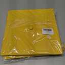 FtyFty Unisex Adult Matte Graduation Cap with Tassel Year Charm (Yellow)