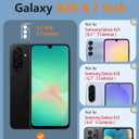 FNTCASE for Samsung Galaxy A26-5G Case: Dual Layer Protective Heavy Duty Cell Phone Cover Shockproof Rugged with Non Slip Textured Back - Military Protection Bumper Tough - 2025, 6.7 inch (Red)