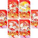 36Pcs Year of the Horse Chinese New Year Red Envelopes 2026 - Ideal for Cash and Coins, Lunar Festival Envelope