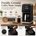 AIRMSEN Coffee Maker with Grinder, 5-Cup Grind and Brew, Programmable