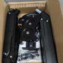 monTEK Dual Monitor Stand for Desk, 17-32 Inch Mechanical Spring Dual Arm, Heavy Duty Steel Adjustable Monitor Mount, Full Motion VESA 75x75/100x100, C-Clamp & Grommet, Holds Up to 20 lbs Each