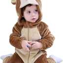 ABTSHU Baby Monkey Costume Toddler Halloween Dress Up Onesie 24-30Months