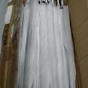 Reginary 30 Pieces Wedding Umbrellas Bulk Auto Open Stick White