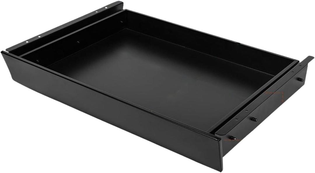 Under Desk Pull Out Drawer Under Flat Top Desk Storage for Sit Workstation