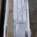 Ball & Cast Queen Size Murphy Bed,Murphy Bed Cabinet W/ 2 Four-Layer Shelves and 4 Drawers,Wall Bed W/LED Lights & Handle,Wood Folding Hidden Bed Frame for Guest Room,Bedroom,Living Room,White