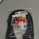 Black Zip Ties Heavy Duty 20 Inch Outdoor, 250lb Extra Large Cable Tie Wraps Long Plastic Wire Ties Wide Big Strong Thick Zipties 40 Pack