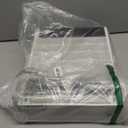 LQPAFZ 7 Tier Magnetic File Holder, No Drilling Wall File Organizer for File Cabinets Whiteboard Refrigerator,Office,Classroom, Hanging Paper Folder Holder, White