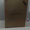 IRIS USA File Box, Plastic File Organizer with Lids for Letter/Legal File, Portable Document Box For Moving, Storage Bin with Durable and Secure Lid, Stackable Nestable BPA-Free, Clear 35 Qt. 4 Pack