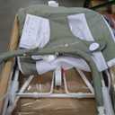 Baby Delight Highland Baby Bouncer | Infant | 0 – 6 Months | 3-Position Recline | Pebble Grey
