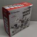 FineDine Stainless Steel Mixing Bowls Set, Dishwasher Safe, Up To 8 Quart Metal Mixing Bowls For Kitchen, Nesting, Large, Small, Big Food Prep, Cooking, Baking