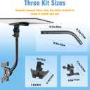 Anautin Starlink Gen 3 Mount Adjustable 180-Degree Installation kit with Waterproof Design Suitable for Wooden Roofs and Walls, ensuring Optimal Satellite Internet Signal Alignment.