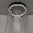 8L/2.1Gal Humidifiers for Bedroom Large Room with Clear Tank, 7-Color Light, 36dB Ultrasonic Cool Mist Humidifiers with Humidistat, Essential Oil Tray Top Fill Humidifier for Home Bedroom Office (White)