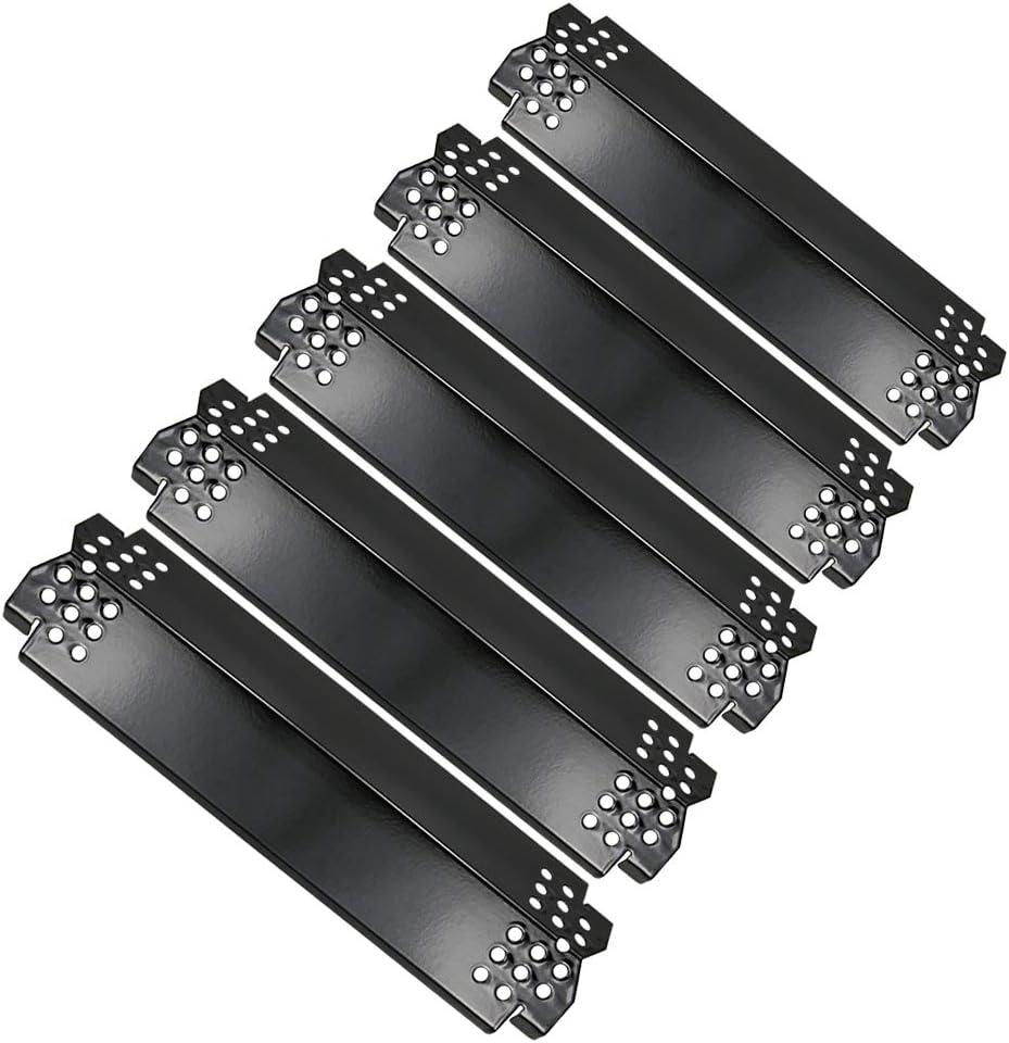 Grill Heat Plates for Nexgrill 720-0830H, Replacement Parts for Nexgrill 5 Burner 720-0888, 720-0888N, 720-0882A, 720-0882S, Grill Burner Covers for Nexgrill 6 Burner 720-0896B, 720-089 Gas Grill