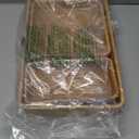 3Pcs Rattan Tray Set - Woven Basket Rectangle for Decoration, Storage, Serving Tray, Snack and Fruit Organizer