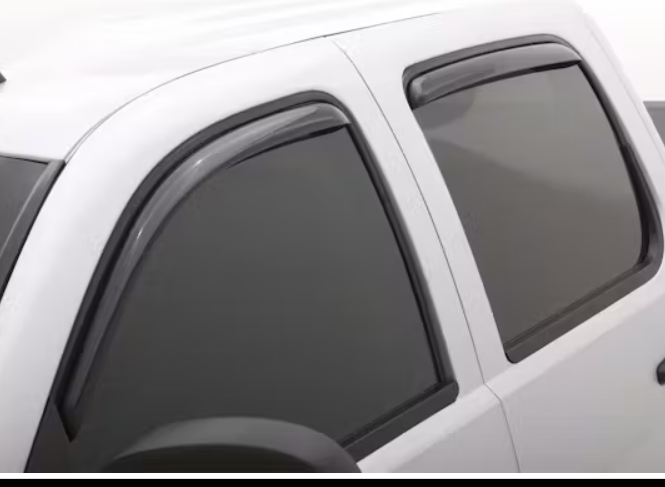 Lund 184381 Ventvisor Elite Window Deflectors for Ford F-250 F-350 F-450 Super D