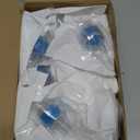 Qualirey 20 Pcs HME Heat Moisture Exchange Filter in-Line Humidification Solution Unit Individually Sealed Packaging HME Filter Replacement for Tracheostomy Supplies