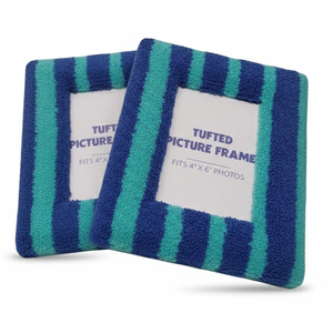 TEXTURED PICTURE FRAME FITS 4X6 PHOTOS 2PCS