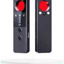7-1 Hidden Camera Detectors, Bug Detector& Camera Finder,rf Detector, Bug Sweeper, Listening Device Detector in Travel, Car, Office, Hotel, 5 Levels Sensitivity 6 Modes, 60H Working Time;