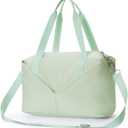 Ceneda Small Gym Bag for Women, 12 inch Mini Gym Bag with Wet Pocket, Lightweight Tote for Gym, Sport, Workout - Green