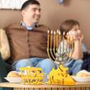Youyole 2 Pcs Passover Table Decorations Pyramid Camel Hebrew Text Decor Acrylic Happy Passover Table Decoration Sameach Sign Decor for Pesach Party Supplies