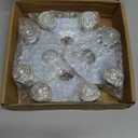 4 Wheel Trolley Assembly Roller Trolley - Use with 1-5/8" Wide and All 1-5/8" or Taller Strut Channel (Silver-4 Pack)