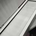 Hakuna Pets White Glass Patio Pet Door for Sliding Doors, Medium | Adjustable Height up to 83.5, Damage-Free or Permanent Install, Locking Panel Included