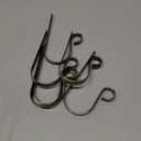 TAROSE Stocking Holders for Mantle, Christmas Stocking Holder Set of 6, Mantle Clip Fireplace Hooks Hanger for Christmas Party Decoration Supplies (Brass)