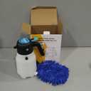 Electric Foam Sprayer Car Wash, 60PSI Foam Sprayer Auto Pressurized with 2 Nozzles(Foam/Water Stream), Built-in 7.4V Pump, 2x2000mAh Battery, for Car Wash, Window Cleaning, Garden&Home Use-68oz/2L