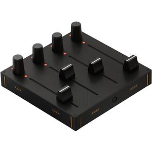 Grid EF44 Modular MIDI Controller – 4 Faders & 4 Encoders, Programmable USB-C Macro Pad for Music Production, Streaming, Editing & Mixer Control – Magnetic Design for Mac & PC