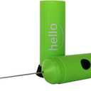 MATCHA DNA HELLO Milk Frother - Double Whisk Head, Handheld Battery Operated Electric Foam Maker For Bulletproof Coffee, Lattes, Cappuccino, Hot Chocolate, Sleek Drink Mixer With Stand (GREEN)