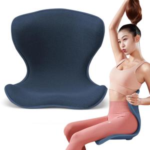 Lumbar Support for Office Chair Back Support for Computer Chairs, Gaming,Home - Working, Ergonomic Back Cushion for Lower Pain Relief,Improve Posture, Floor Seat,Meditation Chair. (Blue)