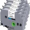 Amazon.com: Weemay Compatible 5-Pack Refills Replacement for Brother Label Maker Tz Tape 12mm 0.47 Laminated White Tze 231 for Ptouch Label Maker Cube PTD210 PTP701BT PTD220 PTH110 PTH110BP PTH111 PTP750W PTD600 : Electronics