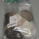 5 Pairs Slouchy Socks for Women, Soft Cotton Long Scrunch Tube Stockings, Casual Crew Boot Thick Knit Slouch Socks (Black, Coffee, Camel, Beige, White)