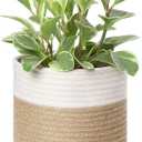 Planter Basket Hand-Woven Flower Pots Cover Plant Containers Plant Baskets for Indoor