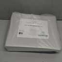 Tommy Hilfiger - Sheet Set, Cotton Percale Bedding with Matching Pillowcases, Crisp & Cool, Solid Home Essentials (Grey, Full)